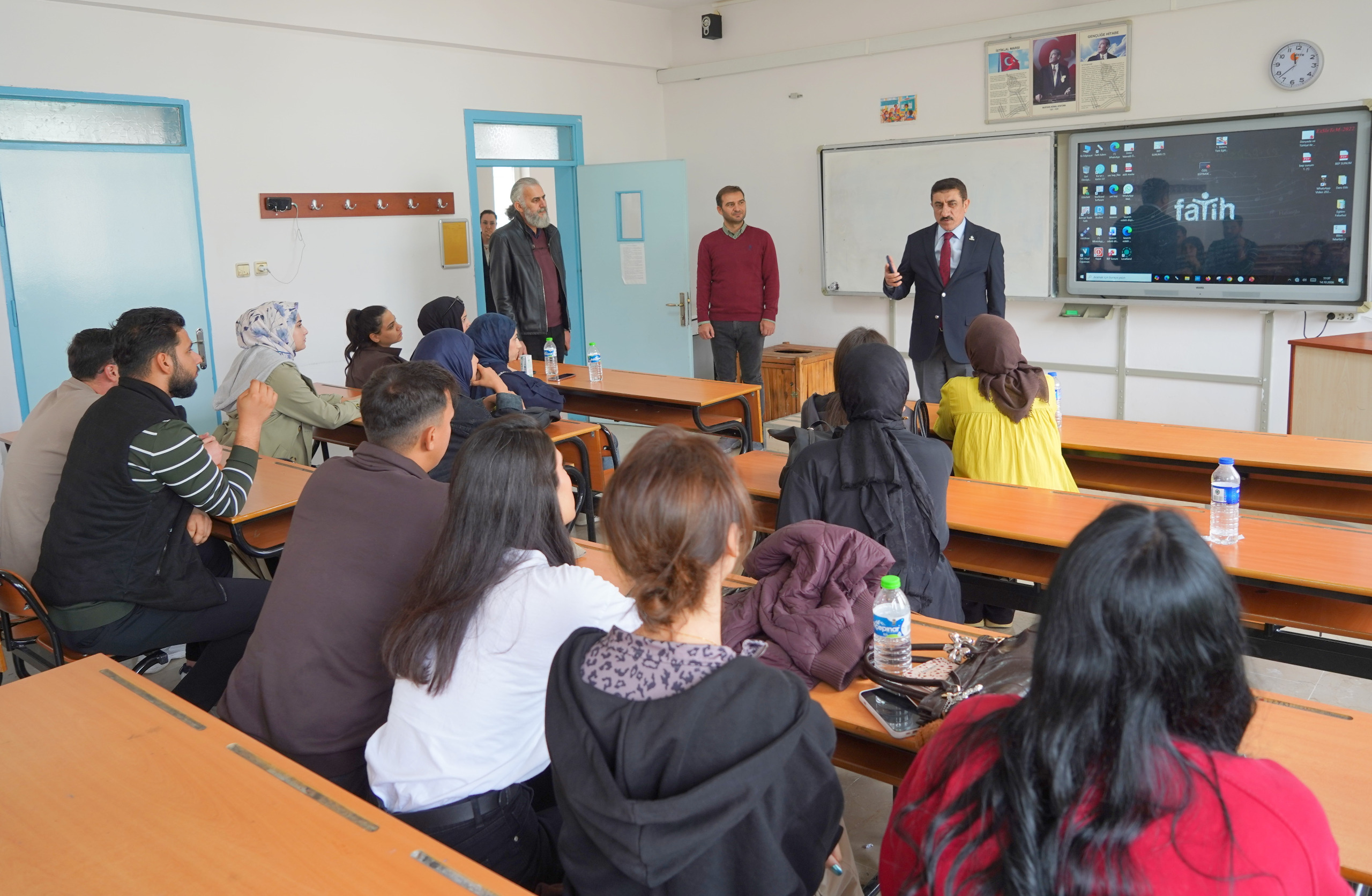 Rektörümüz Akman’dan Fakültemize Ziyaret